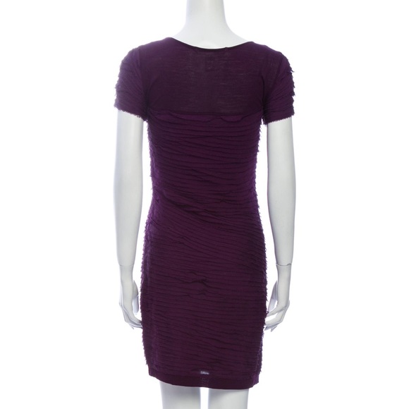 DVF purple mini dress - Picture 5 of 8